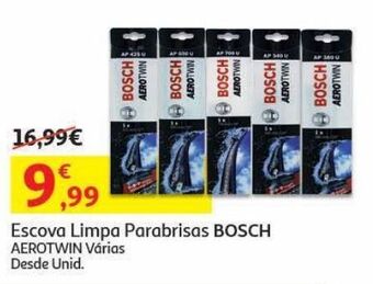 Auchan Escova limpa parabrisas bosch promoção