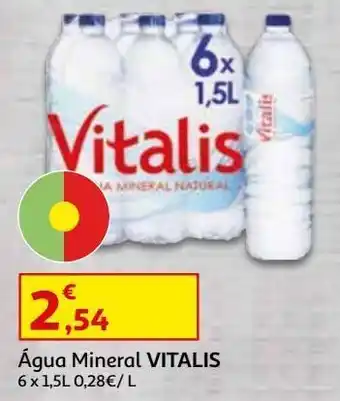 Agua mineral vitalis