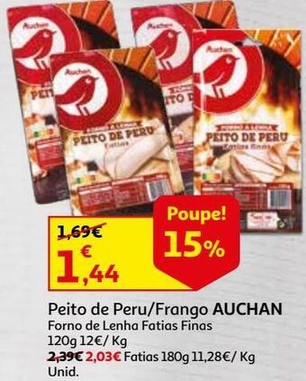 Auchan Peito de frango auchan promoção