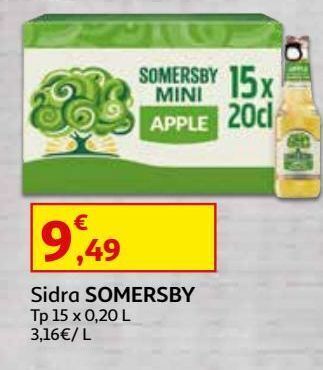Auchan Sidra somersby promoção