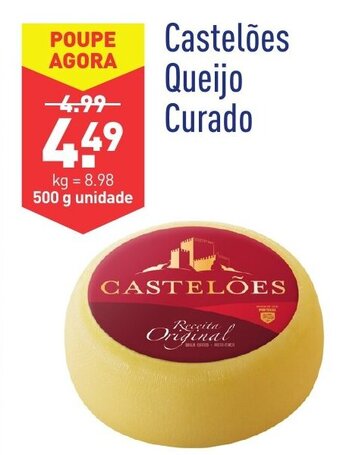 Castelões Queijo Curado 500g