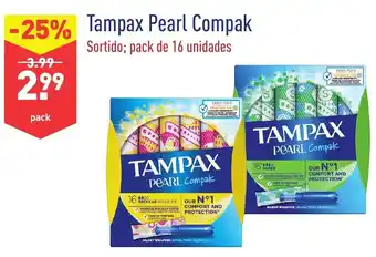 Tampax Pearl Compak 16 Unidades