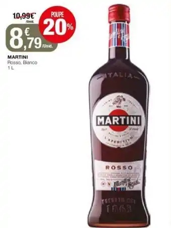 Intermarché Martini Rosso/Bianco 1L promoção