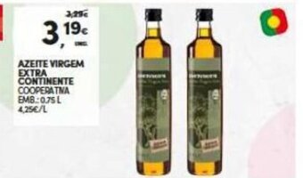 Continente Azeite Virgem Extra Continente promoção