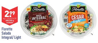 ALDI Florette Salada Integral/Light 285/205g promoção