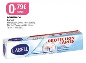 Intermarché Dentífrico Labell 75ml promoção