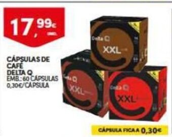 Continente Capsulas de Cafe Delta Q promoção