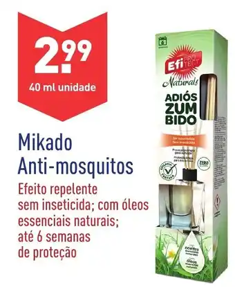 ALDI Mikado Anti-mosquitos 40ml promoção