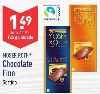 Moser Roth Chocolate Fino 125g