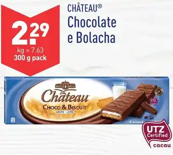 ALDI Château Chocolate e Bolacha 300g promoção