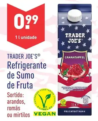 ALDI Trader Joe's Refrigerante de Sumo de Fruto 1L promoção