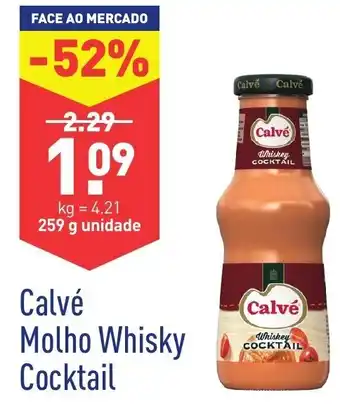 Calvé Molho Whisky Cocktail 259g