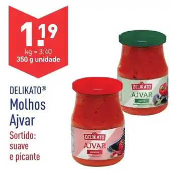 ALDI Delikato Molhos Ajvar 350g promoção