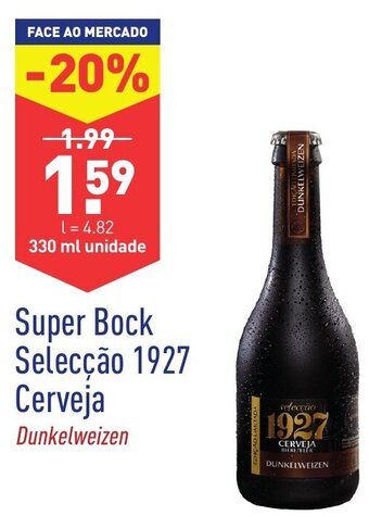 ALDI SUper Bock Selecção 1927 Cerveja 330ml promoção