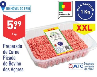 ALDI Preparado de Carne Picada de Bovino dos Açores 1kg promoção