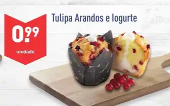 ALDI Tulipa Arandos e Iogurte promoção
