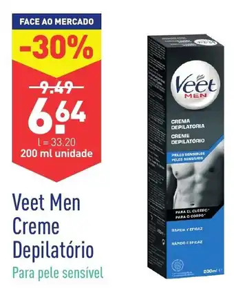 Veet Men Creme Depilatório 200ml