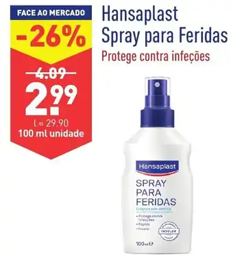 Hansaplast Spray para Feridas 100ml