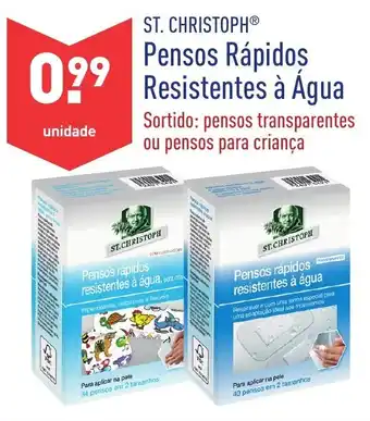 ALDI St. Christoph Pensos Rápidos Resistentes à Água promoção