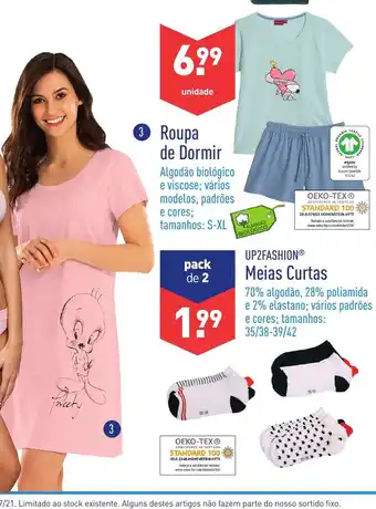 ALDI Roupa de Dormir S-XL promoção