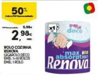 Continente Rolo Cozinha Renova promoção