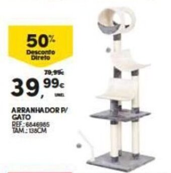 Continente Arranhador p/ gato promoção