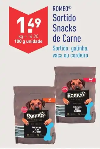 ALDI Romeo Sortido Snacks 100g promoção