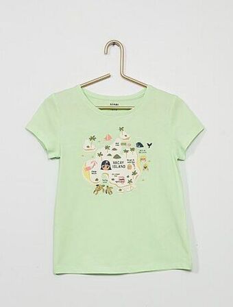 Kiabi T-shirt estampada promoção