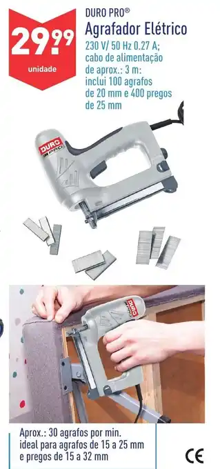 ALDI Duro Pro Agrafador Elétrico promoção