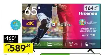 Radio Popular Hisense LED 65A7100F promoção