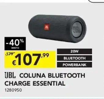 Radio Popular JBL Coluna Bluetooth Charge Essential 20W promoção