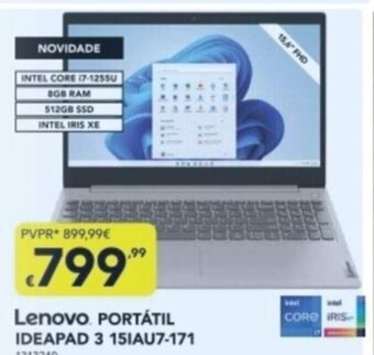 Radio Popular Lenovo Portatil Ideapad 3 promoção