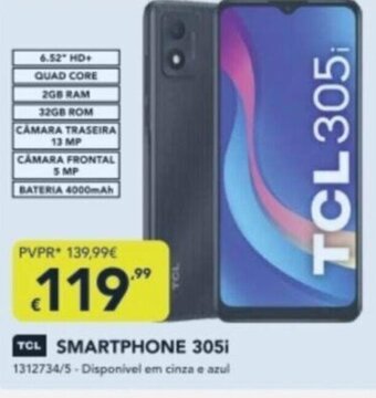 Radio Popular TCL Smartphone 305i promoção