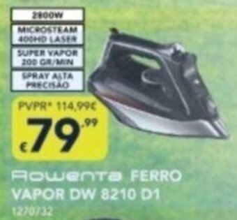 Radio Popular Rowenta Ferro vapor promoção