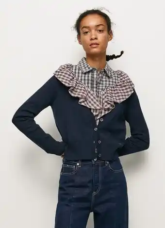 Pepe Jeans Cardigan abotoado brittney promoção