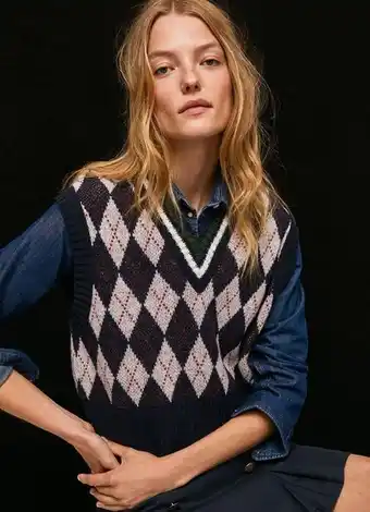 Colete de malha brynlie vest