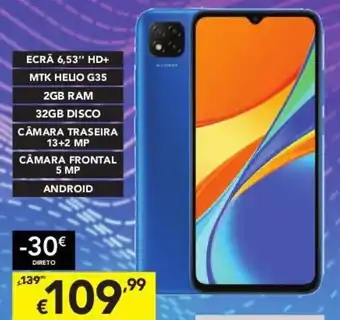 Radio Popular Smartphone REDMI 9C 32GB promoção