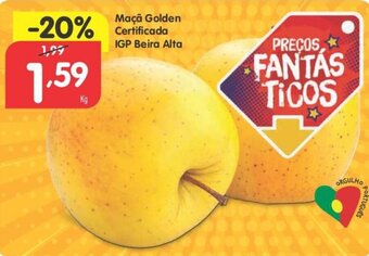 Minipreço Maca Golden Certificada IGP Beira Alta promoção
