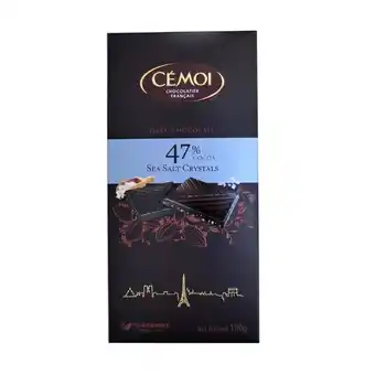 Pingo Doce Tablete chocolate negro flor de sal cemoi promoção