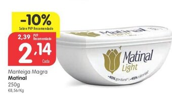 Minipreço Manteiga Magra Matinal 250g promoção