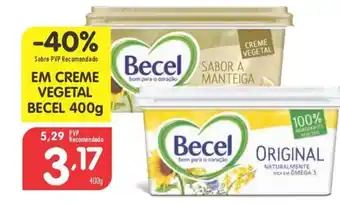 Em Creme Vegetal Becel 400g