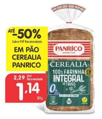Minipreço Em Pao Cerealia Panrico promoção
