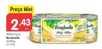 Minipreço Bonduelle 3x140g promoção