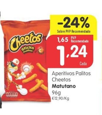 Minipreço Aperitivos Palitos Cheetos Matutano 96g promoção