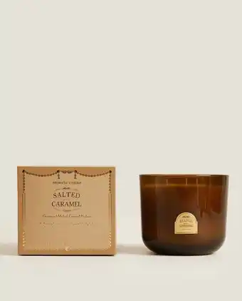 ZARA HOME (650 g) vela aromática salted caramel promoção