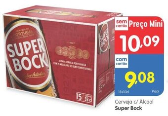 Minipreço Cerveja c/ Alcool Super Bock promoção