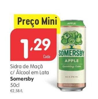 Minipreço Somersby 50cl promoção
