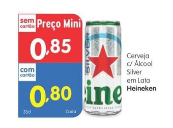 Minipreço Heineken promoção