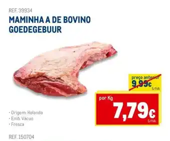 Makro Maminha a de Bovino Goedegebuur promoção