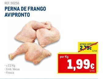 Makro Perna de frango Avipronto promoção